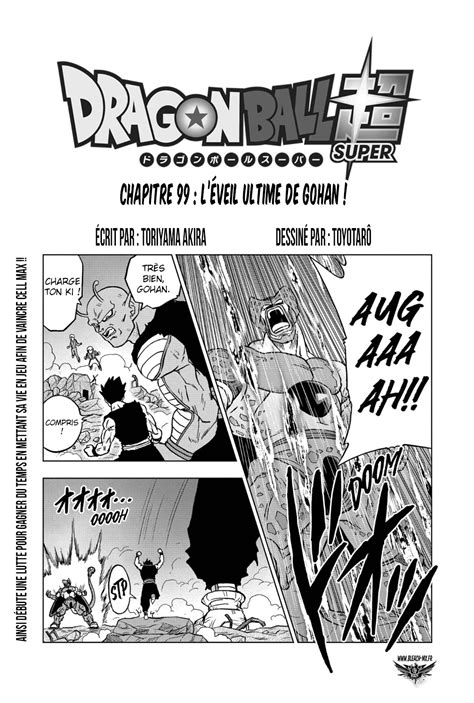 Dragon Ball Super Chapitre 99 VF